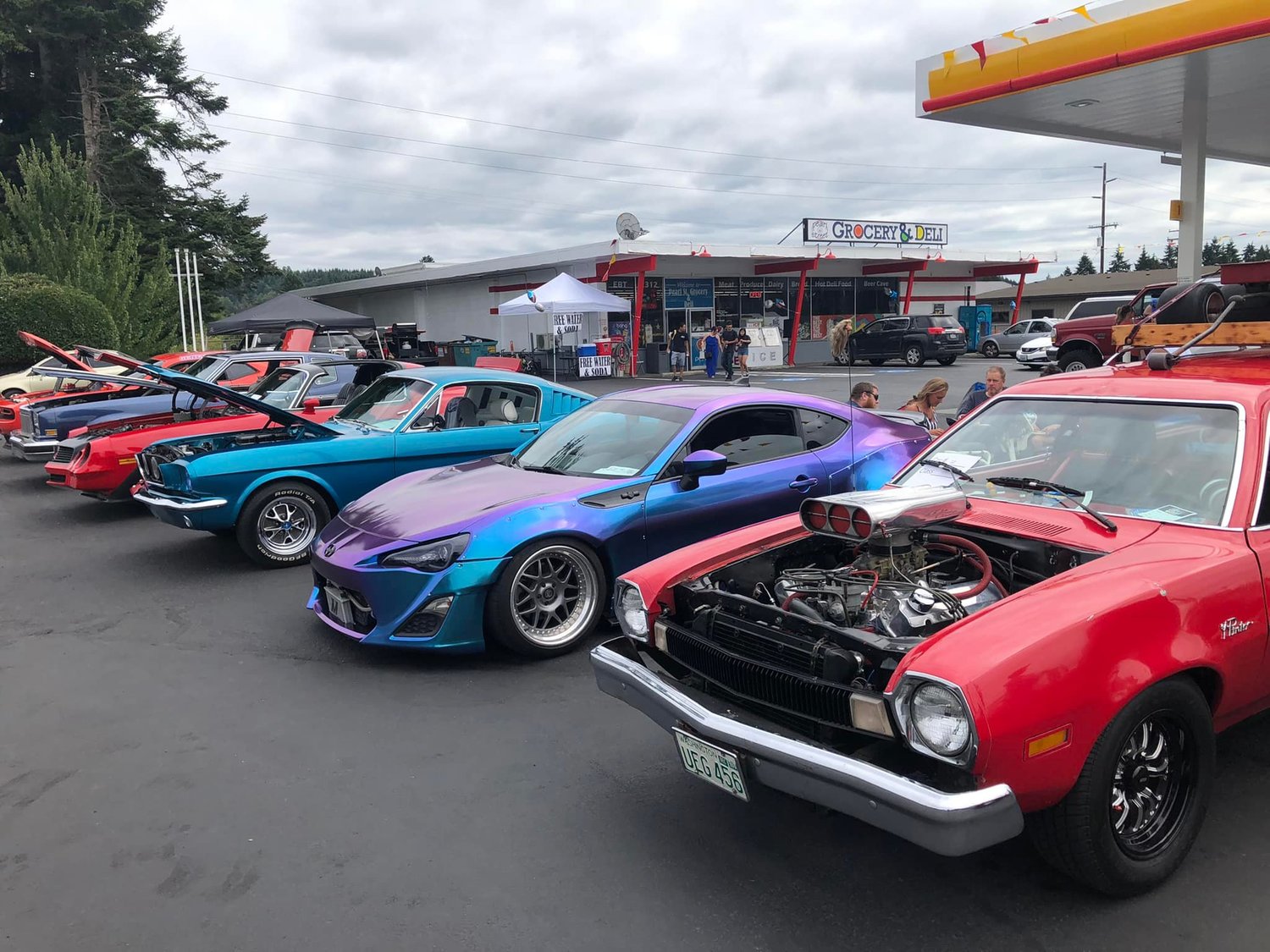 In Focus 2.89 Per Gallon Gas, Lewis County Cruisers Car Show Attracts